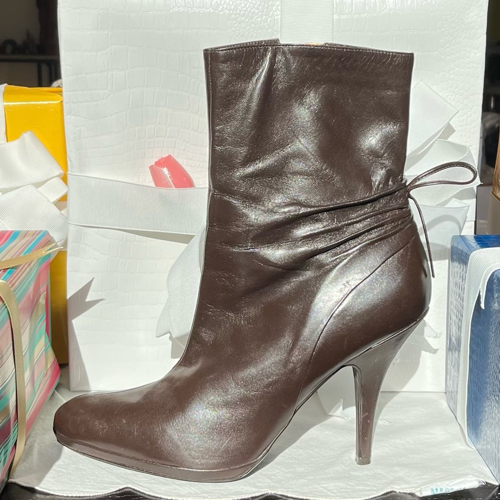 Gianni Bini Leather Boots